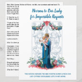 Religieuze maagd Mary Jesus Angels katholieke gebe (Voorkant / Achterkant)