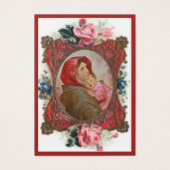 Religieuze maagd Mary Jesus Funeral Katholiek Visitekaartje (Voorkant)