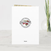 Religieuze Maagd Mary Jesus Katholieke  Kaart (Achterkant)