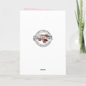 Religieuze Maagd Mary Jesus Katholieke  Kaart (Achterkant)