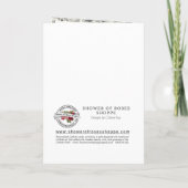 Religieuze Maagd Mary Jesus Prayer Scriptkaart Kaart (Achterkant)