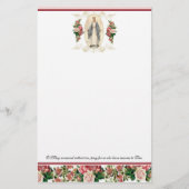 Religieuze maagd Mary  katholieke gebedsdroger (Voorkant)