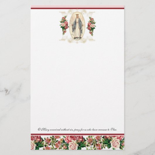 Religieuze maagd Mary katholieke gebedsdroger (Voorkant)