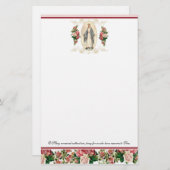 Religieuze maagd Mary katholieke gebedsdroger (Voorkant / Achterkant)