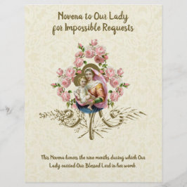 Religieuze maagd Mary  katholieke gebedsdroger