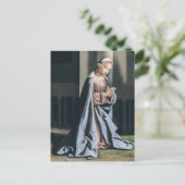 Religieuze maagd Mary Madonna Artwork Briefkaart (Staand voorkant)