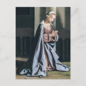 Religieuze maagd Mary Madonna Artwork Briefkaart (Voorkant)