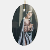 Religieuze maagd Mary Madonna Artwork Keramisch Ornament (Links)