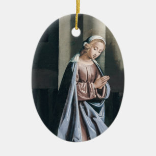 Religieuze maagd Mary Madonna Artwork Keramisch Ornament