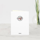 Religieuze Maagd Mary Moederdag Holiday Feestdagen Kaart (Achterkant)