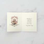 Religieuze Maagd Mary Moederdag Holiday Feestdagen Kaart (Binnen)