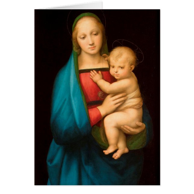 Religieuze Maagd Moeder Mary Katholieke Raphael (Voorkant)