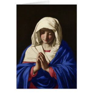 Religieuze Maagd Moeder Mary Katholieke Vintage