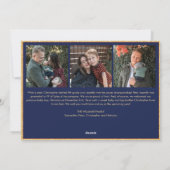 Religieuze Madonna en kindkatholieke kerstfoto Feestdagenkaart (Achterkant)