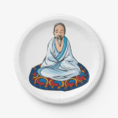 Religieuze Man-Borden op papier Papieren Bordje (Voorkant)