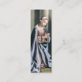 Religieuze Mary Pastel Art Bladwijzer Card Mini Visitekaartje (Voorkant)