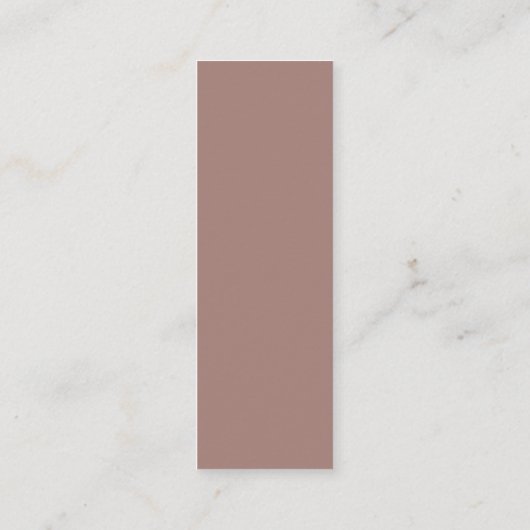 Religieuze Mary Pastel Art Bladwijzer Card Mini Visitekaartje (Achterkant)