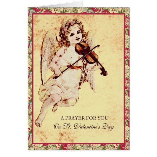 Religieuze meisjesgel die gewelddadige roze rozen  (Voorkant)