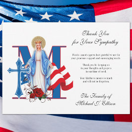 Religieuze militaire Kaart van de begrafenis