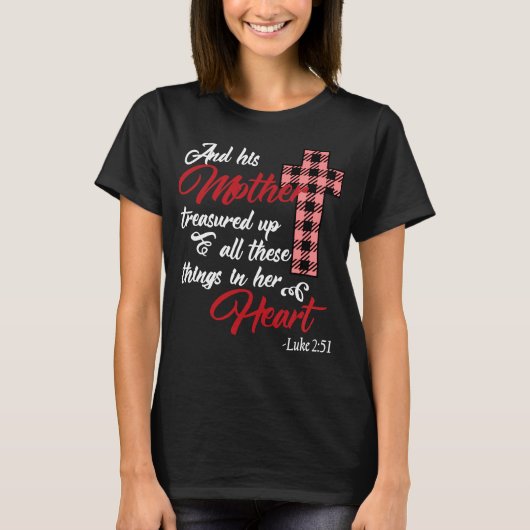Religieuze Moederdag Citaat Christelijke mama T-shirt (Voorkant)