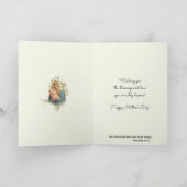 Religieuze Moederdag Gezegende Maagd Maria Kaart (Binnen)