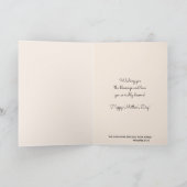 Religieuze Moederdag Gezegende Maagd Maria  Kaart (Binnen)