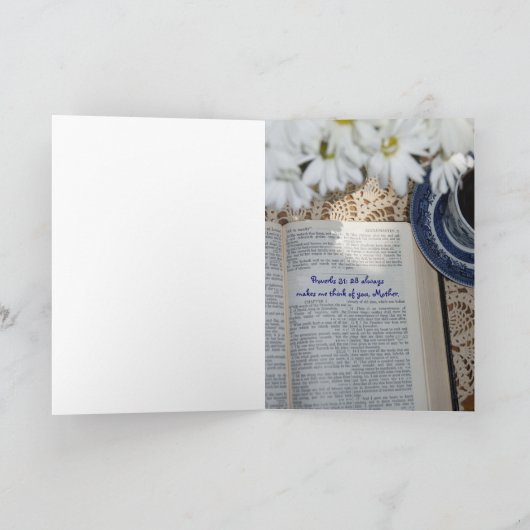 , religieuze Moederdag kaart (Binnen)