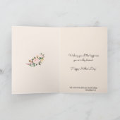 Religieuze Moederdag Maagd Maria Lam Jezus Kaart (Binnen)