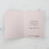 Religieuze Moederdag St. Therese Zelie Martin Kaart (Binnen)