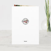 Religieuze Moederdag zonder maagd-bloemen Kaart (Achterkant)