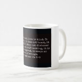 Religieuze Mok, liefde Koffiemok (Voorkant rechts)