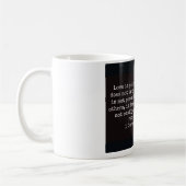 Religieuze Mok, liefde Koffiemok (Links)