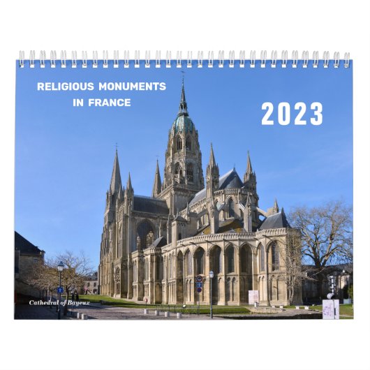 Religieuze monumenten in de Franse kalender (Hoes)
