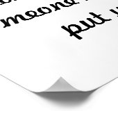 Religieuze Motivatie stimulerende Poster (Hoek)