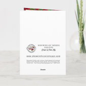 Religieuze Musical St. Cecilia katholieke Prayer Kaart (Achterkant)