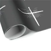 Religieuze muzikant trommels kruisdrummer cadeaupapier (Rol Hoek)