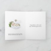  Religieuze New Baby Girl Maagd Mary Kaart (Binnen)