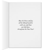 Religieuze nieuwjaarsgebed  Christelijk (Binnen (Rechts))