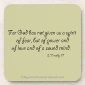 Religieuze offertes drankjes onderzetter (Voorkant)