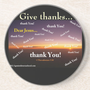 Religieuze offertes Inspirerend Zandsteen Onderzetter