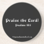 Religieuze offertes Inspirerend Zandsteen Onderzetter (Voorkant)