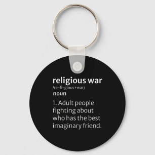 Religieuze Oorlog Woordenboek Sarcastische Definit Sleutelhanger
