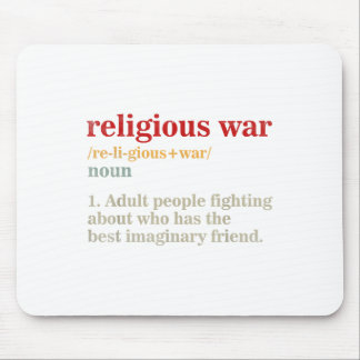 Religieuze Oorlogsdefinitie Antireligieus Muismat