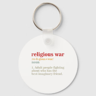 Religieuze Oorlogsdefinitie Antireligieus Sleutelhanger