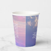 Religieuze Opstandingsdag Cross Paasfeest Papieren Bekers (Rechts)