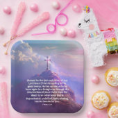 Religieuze Opstandingsdag Cross Party Papieren Bordje (Feest)