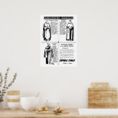 Religieuze Orden Dominicaanse Monniken Poster (Keuken)