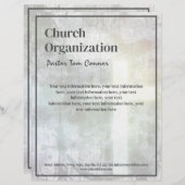 Religieuze organisatie  papieren briefhoofd (Voorkant / Achterkant)