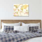 Religieuze overtuiging canvas afdruk (Insitu (Slaapkamer))