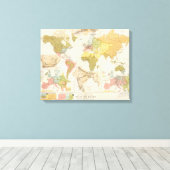 Religieuze overtuiging canvas afdruk (Insitu (Houten vloer))